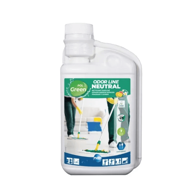 Detergent ecologic cu parfum neutru, pentru pardoseli și suprafețe moderne Odor Line Neutral 1L
